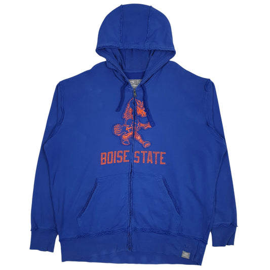 Mens Blue Nike Boise State Full Zip Jumper