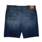Mens Blue Levis 569 Hoodie Shorts