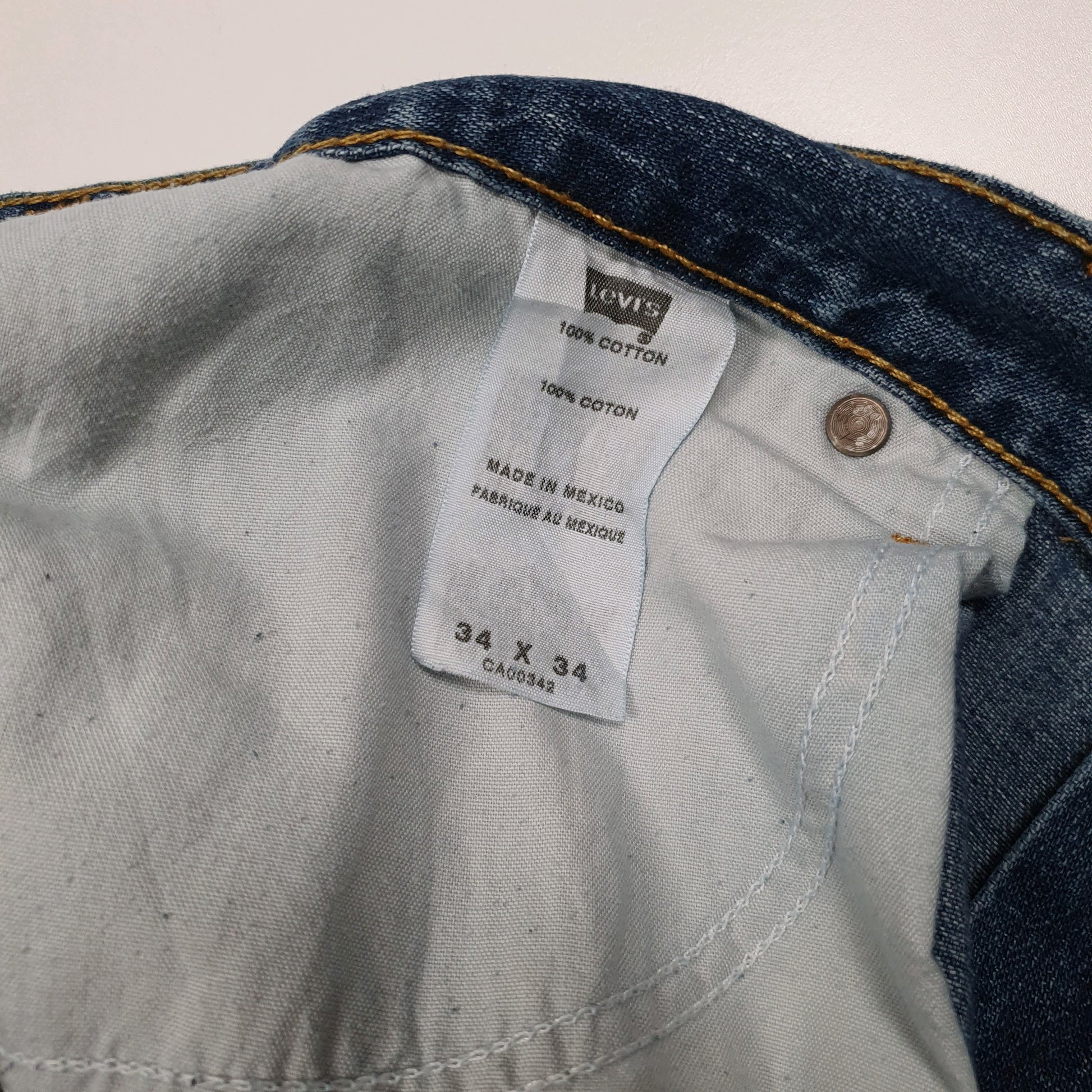 Mens Blue Levis   Jeans