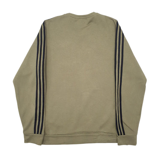 Mens Green Adidas Prime Green Crewneck Jumper