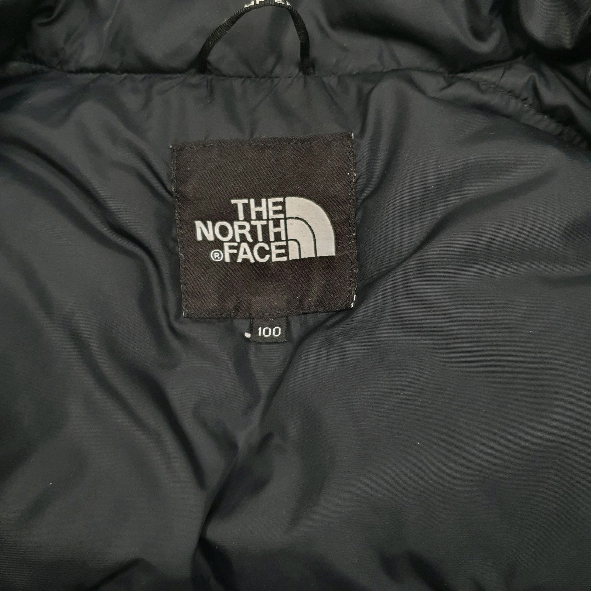 Mens Black The North Face Nuptse Retro 1996  Coat