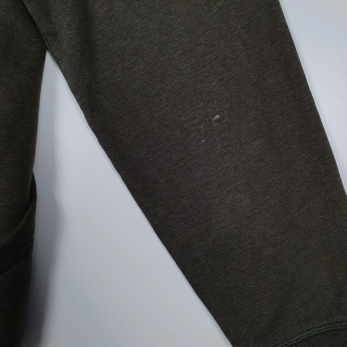 Mens Green Champion Hoodie Full Zip Jumper