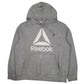 Mens Grey Reebok  Hoodie Jumper