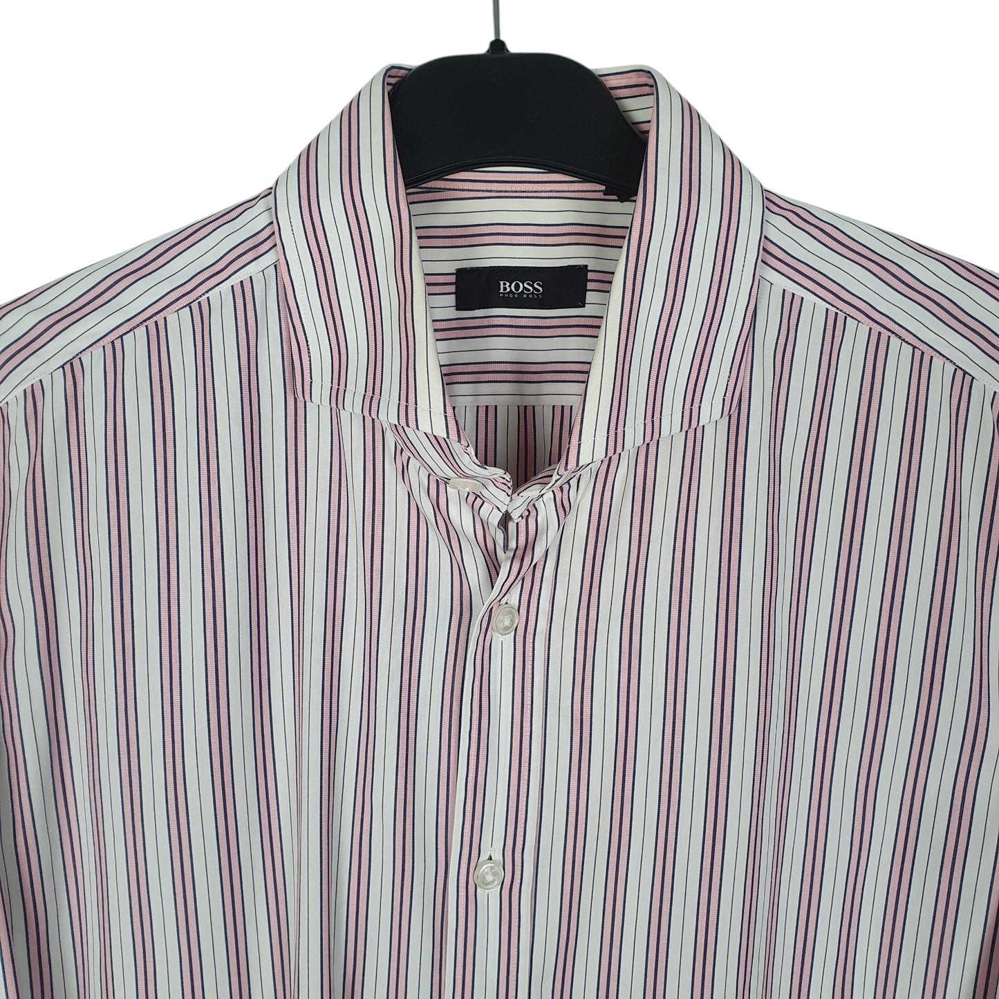 Mens Pink Hugo Boss   Shirt