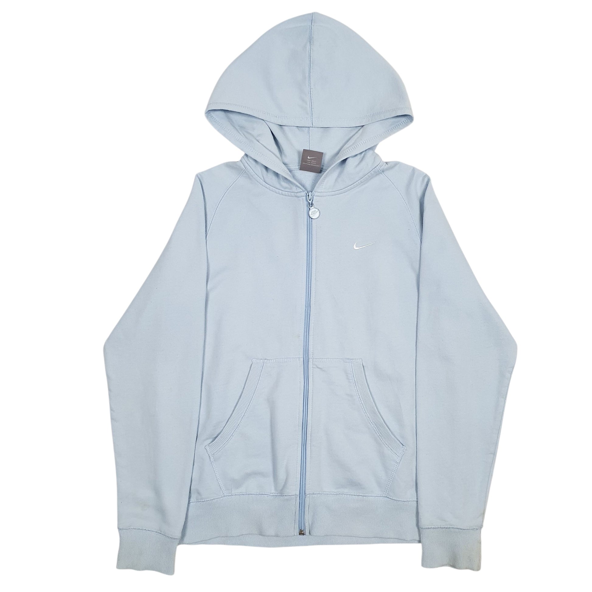 Womens Blue Nike  Full Zip Jumper