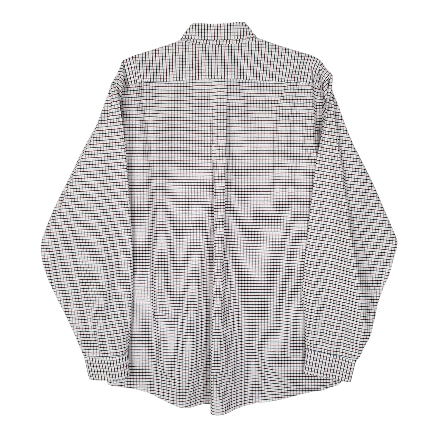 Mens Red L.L.Bean Traditional  Shirt