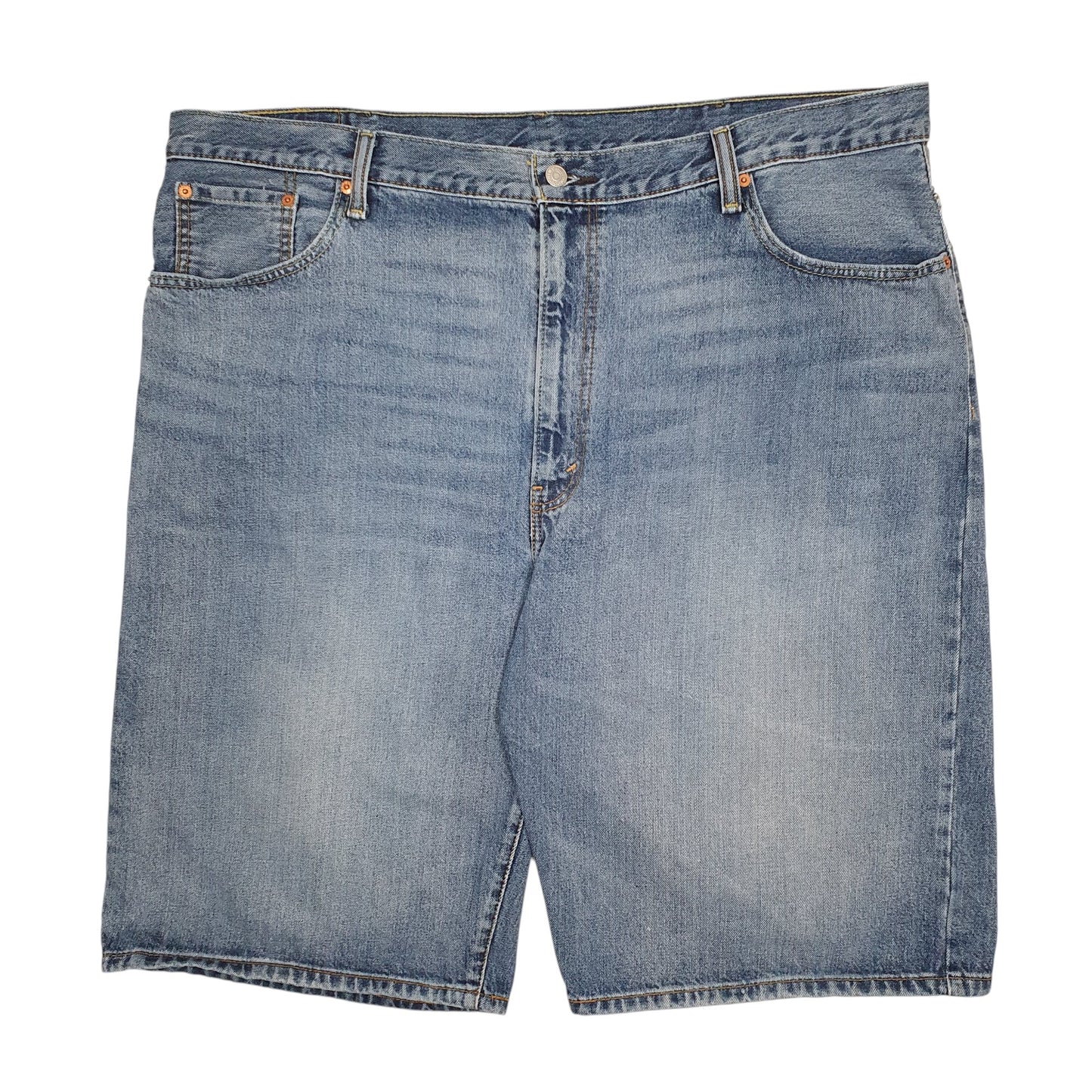 Mens Blue Levis 569 Denim Shorts