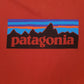 Mens Orange Patagonia   T Shirt