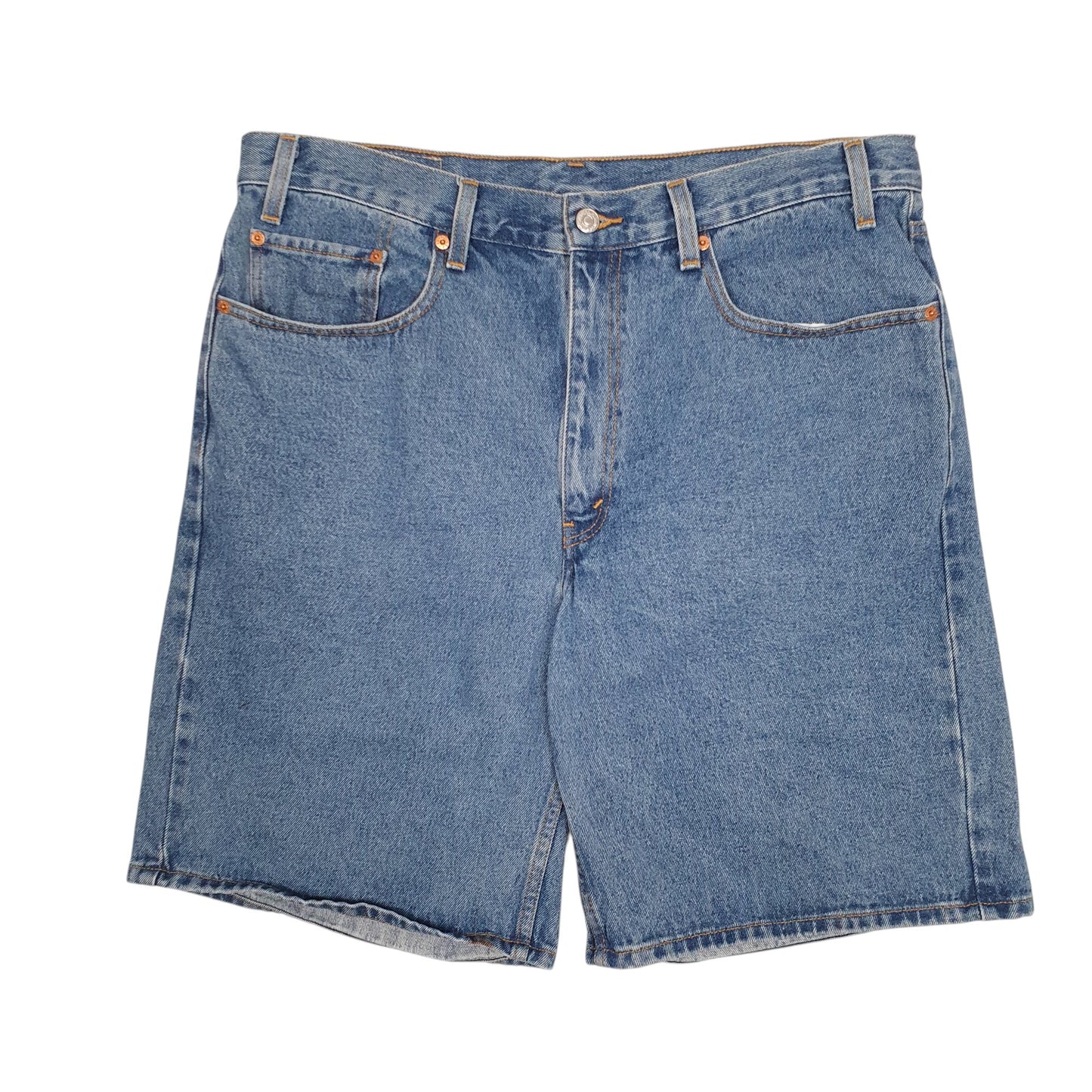 Mens Blue Levis 550 Denim Shorts