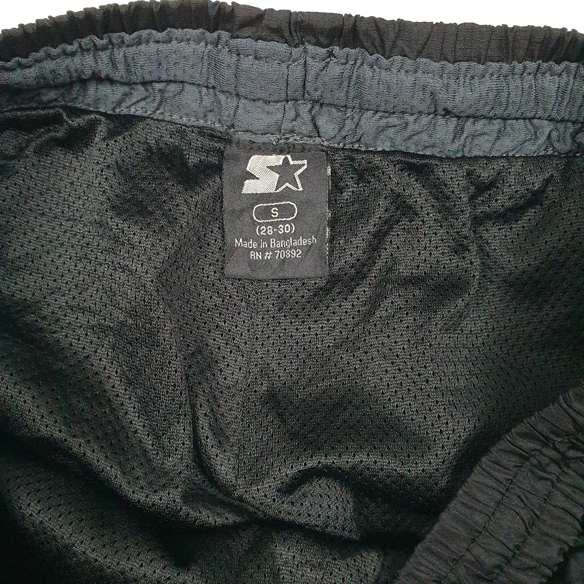 Mens Black Starter Track Pants  Trousers