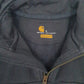 Mens Black Carhartt Original Fit Hooded Quarter Zip Jumper