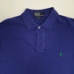 Mens Purple Polo Ralph Lauren   Polo Shirt