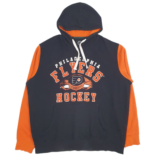 Mens Black NHL Philadelphia Flyers Hoodie Jumper