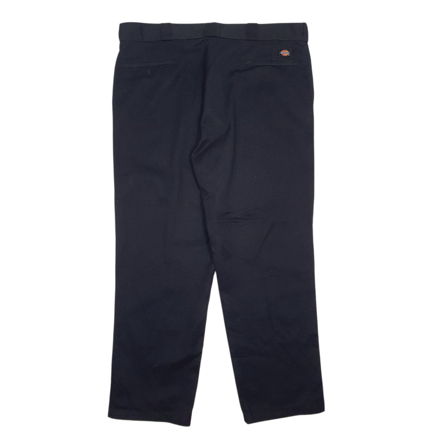 Mens Black Dickies   Trousers
