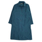 Womens Blue Classics Overcoat Longline  Coat