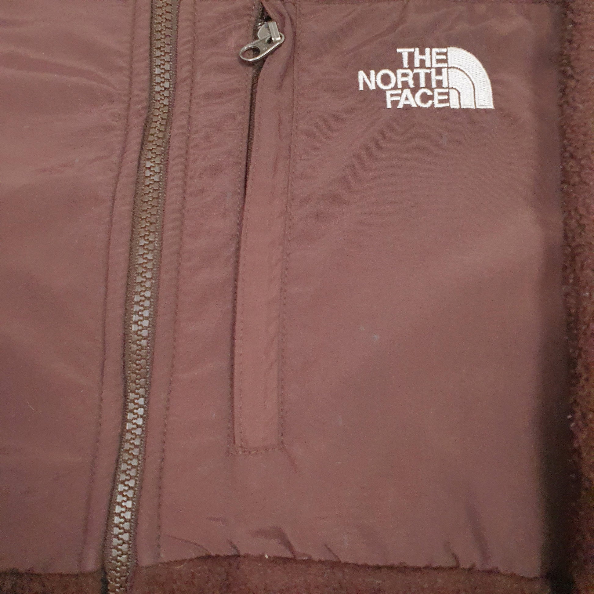 Womens Brown The North Face Denali Full Zip Jumper