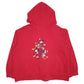 Womens Red Disney  Full Zip Jumper