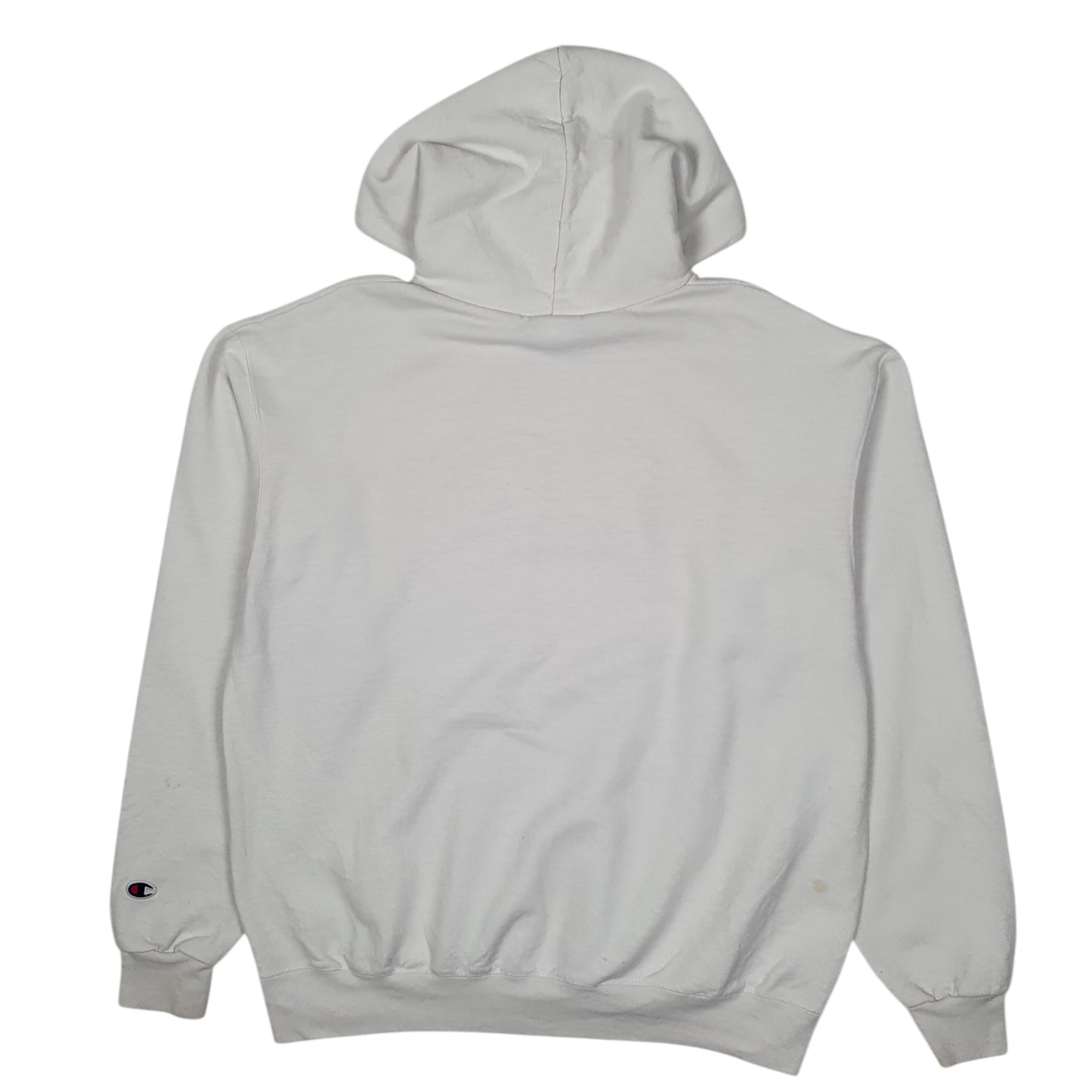 Mens White Champion Virginia Tech Hokies Hoodie Jumper