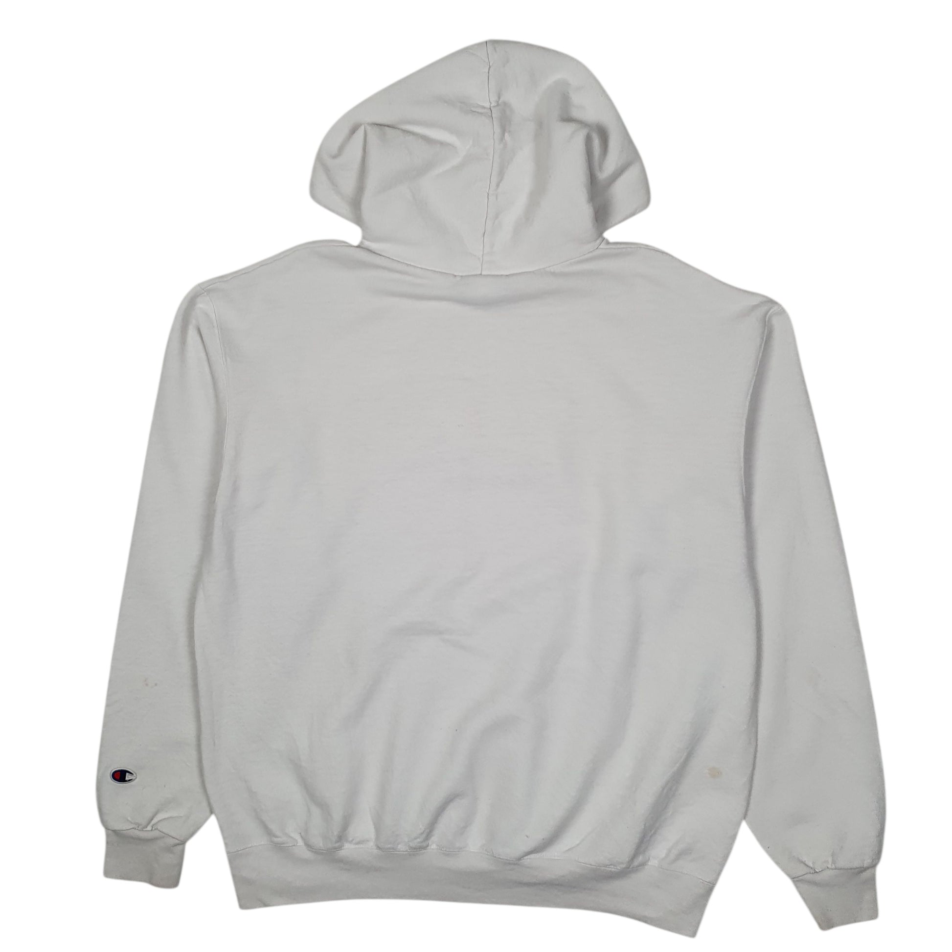 Mens White Champion Virginia Tech Hokies Hoodie Jumper