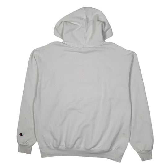 Mens White Champion Virginia Tech Hokies Hoodie Jumper