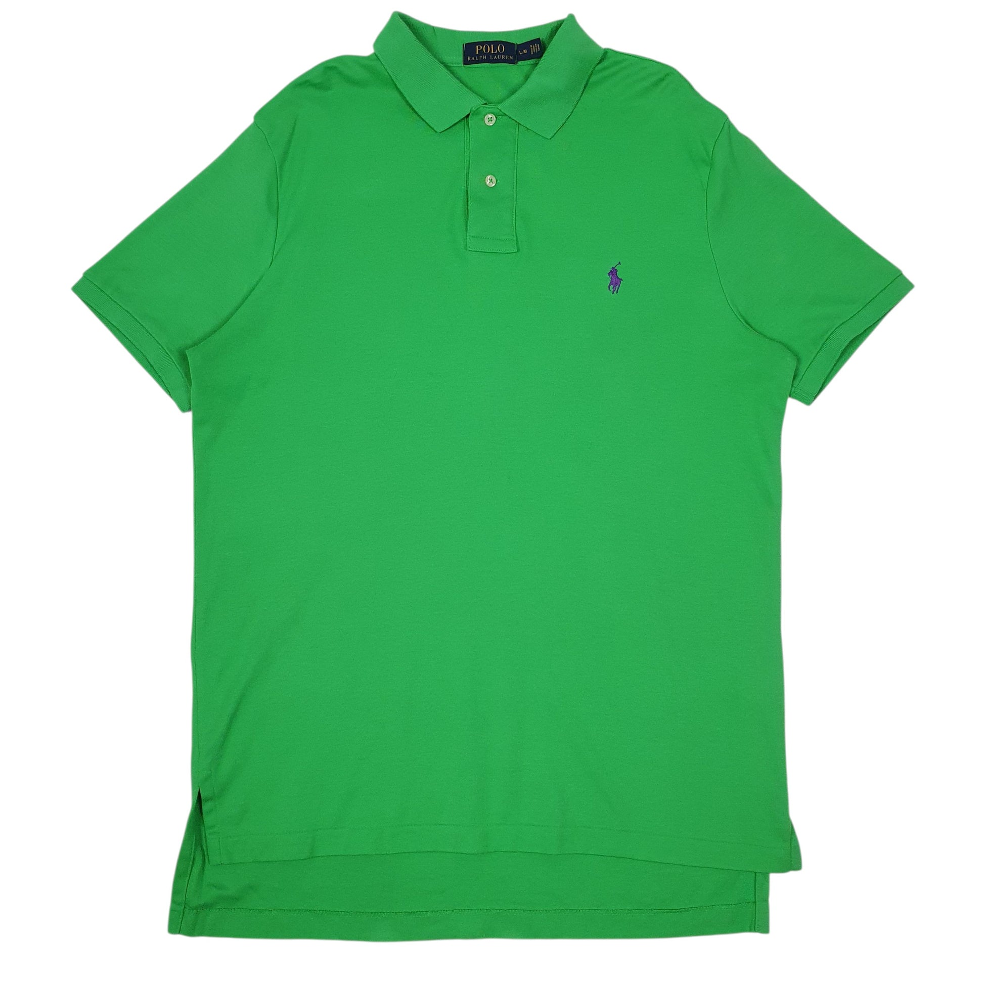 Mens Green Polo Ralph Lauren  Short Sleeve Polo Shirt