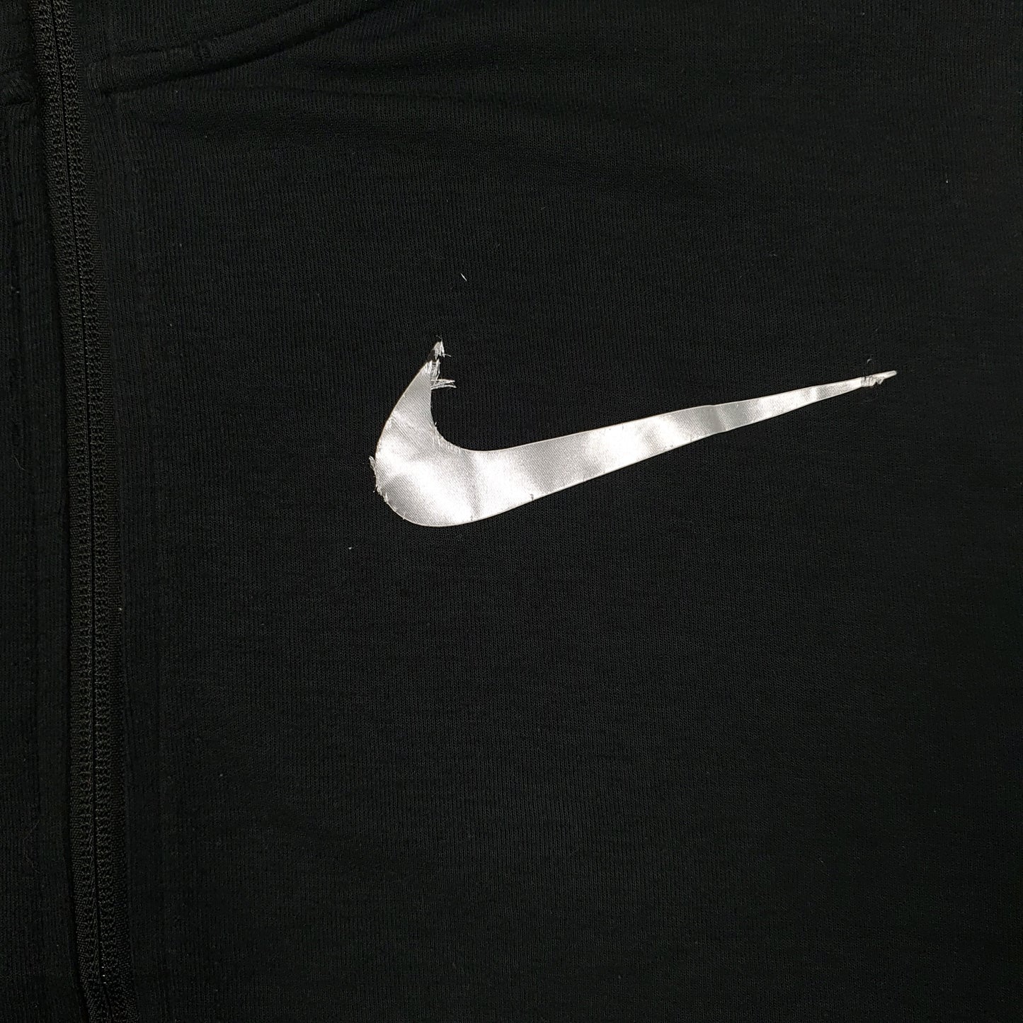 Mens Black Nike Dri Fit Hoodie Full Zip Jumper
