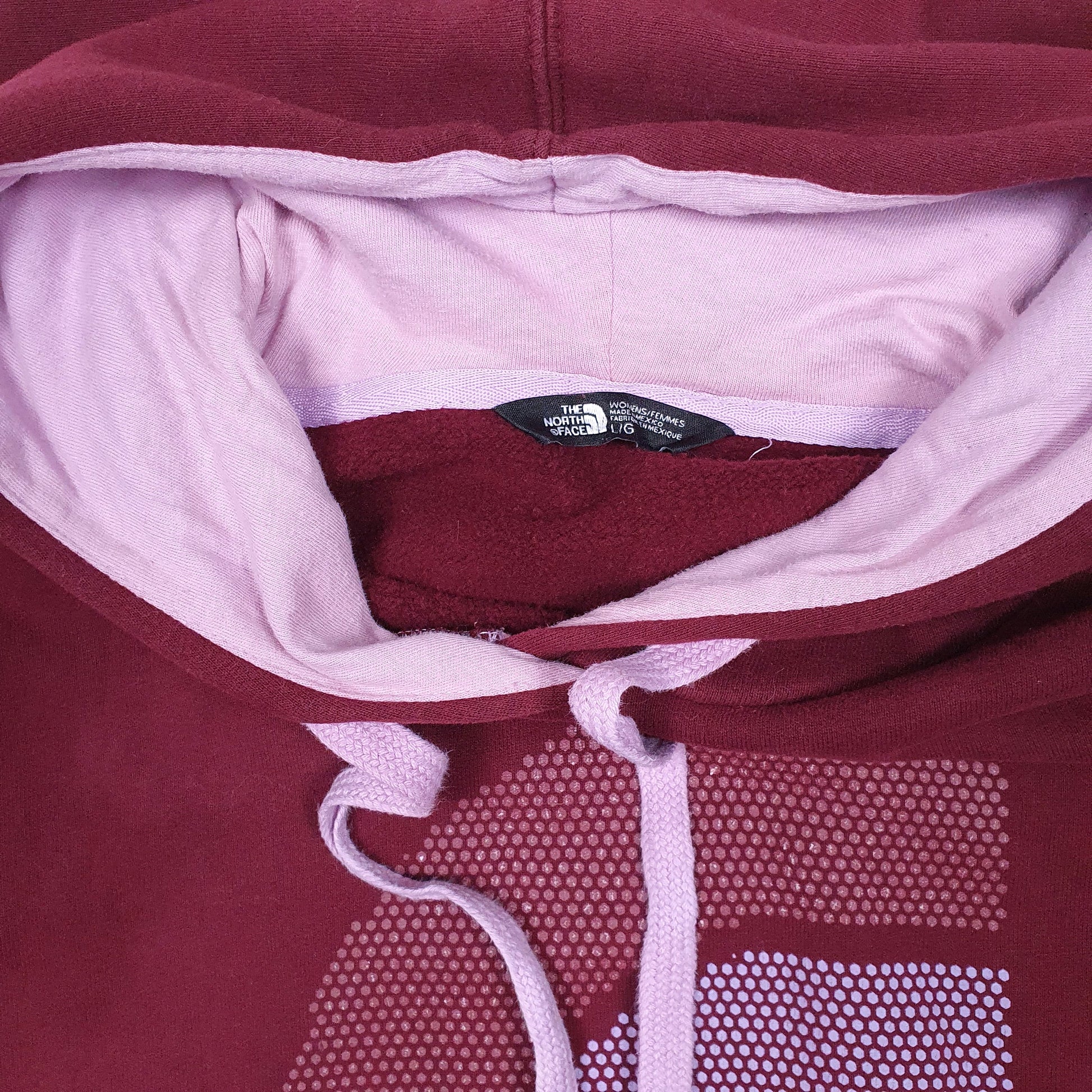 Womens Burgundy The North Face  Hoodie Jumper