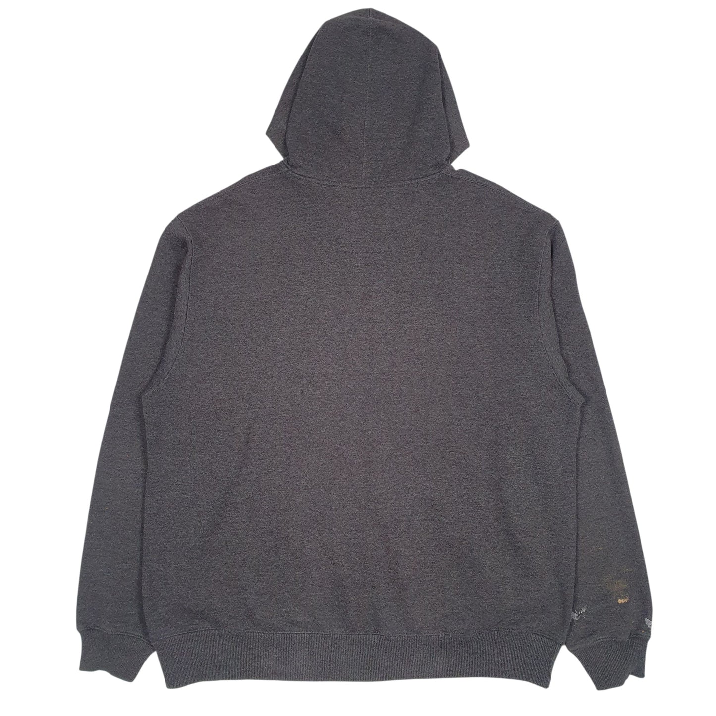 Mens Grey Champion Hoodie Full Zip Jumper