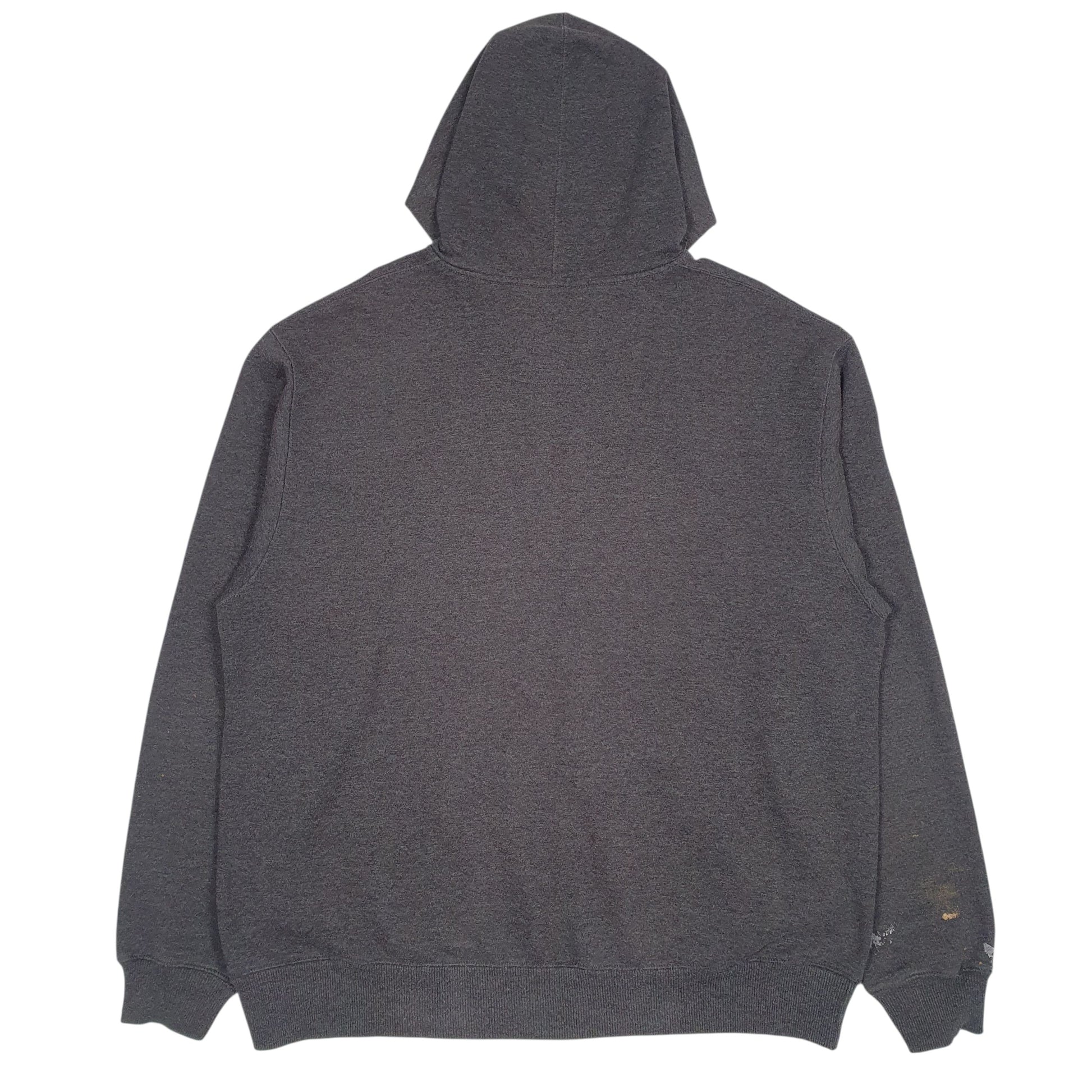 Mens Grey Champion Hoodie Full Zip Jumper