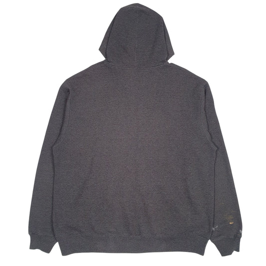 Mens Grey Champion Hoodie Full Zip Jumper
