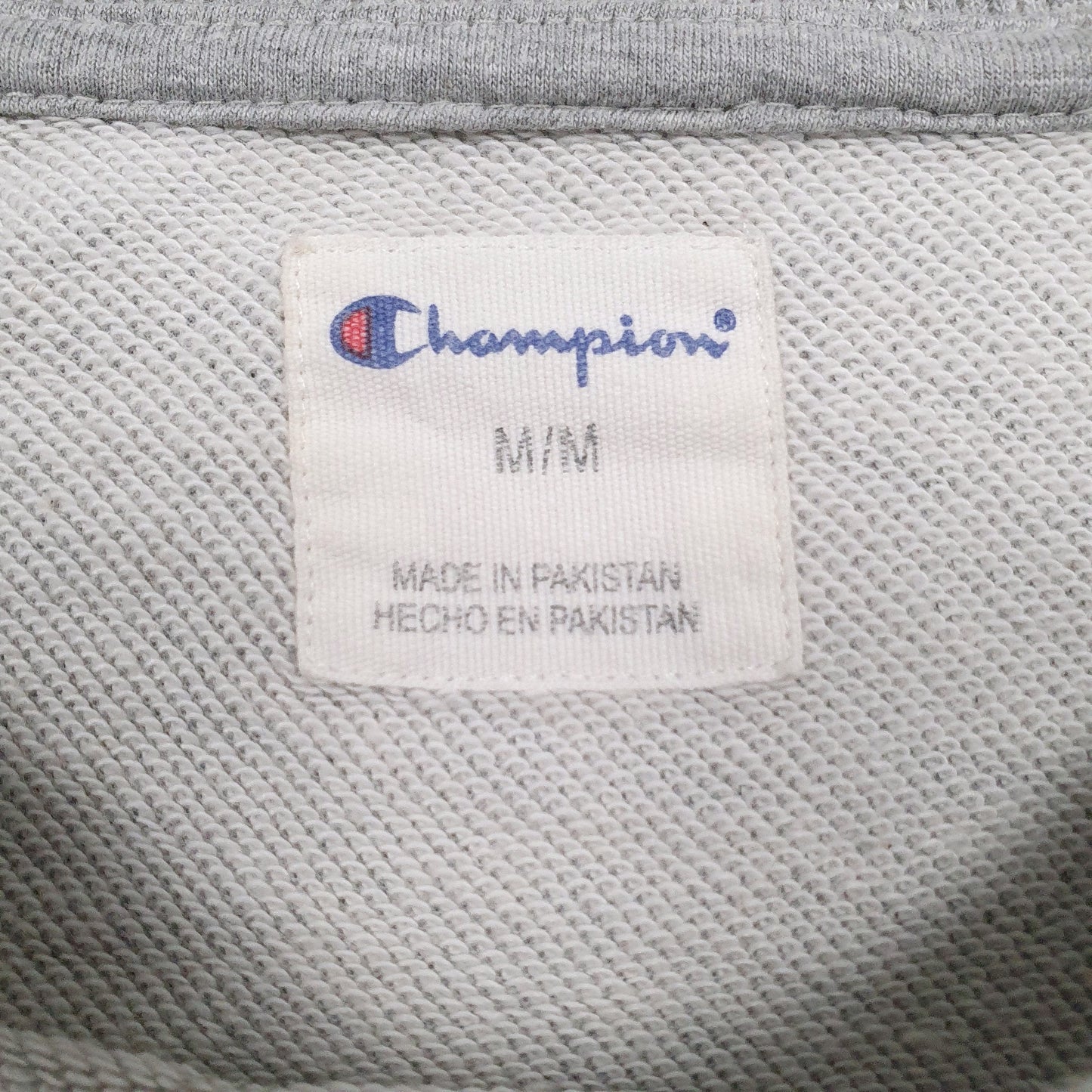 Mens Grey Champion  Crewneck Jumper