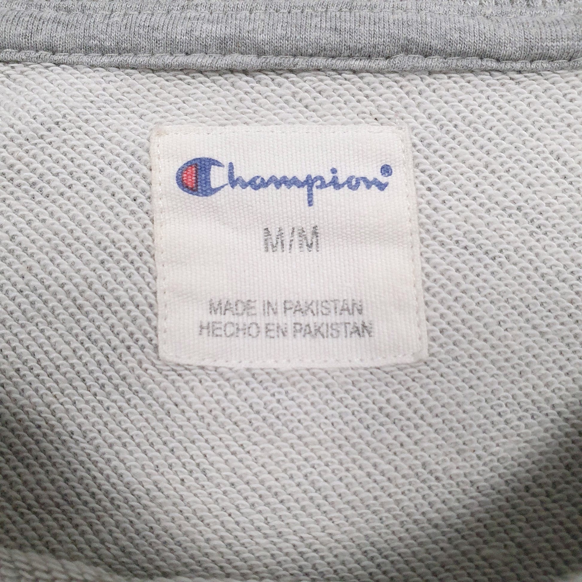 Mens Grey Champion  Crewneck Jumper