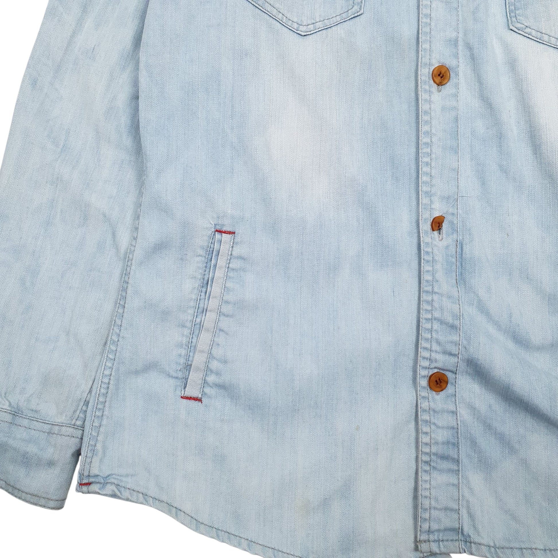 Womens Blue Levis   Coat