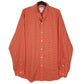 Mens Orange L.L.Bean  Long Sleeve Shirt