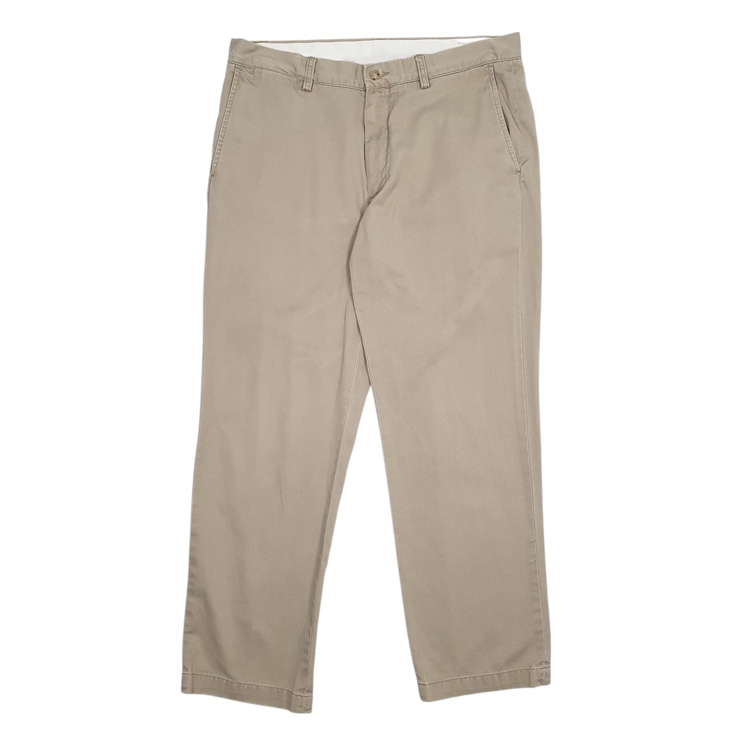 Mens Brown Polo Ralph Lauren Classic Fit Chino Trousers