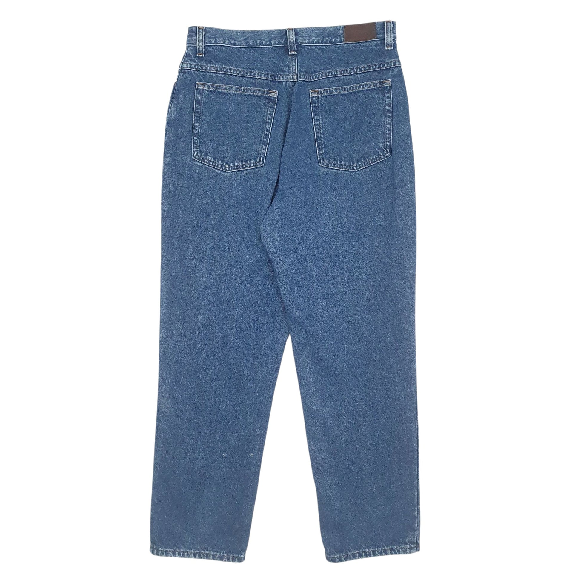 Womens Blue L.L.Bean Blanket Lined Double L 90s  Jeans