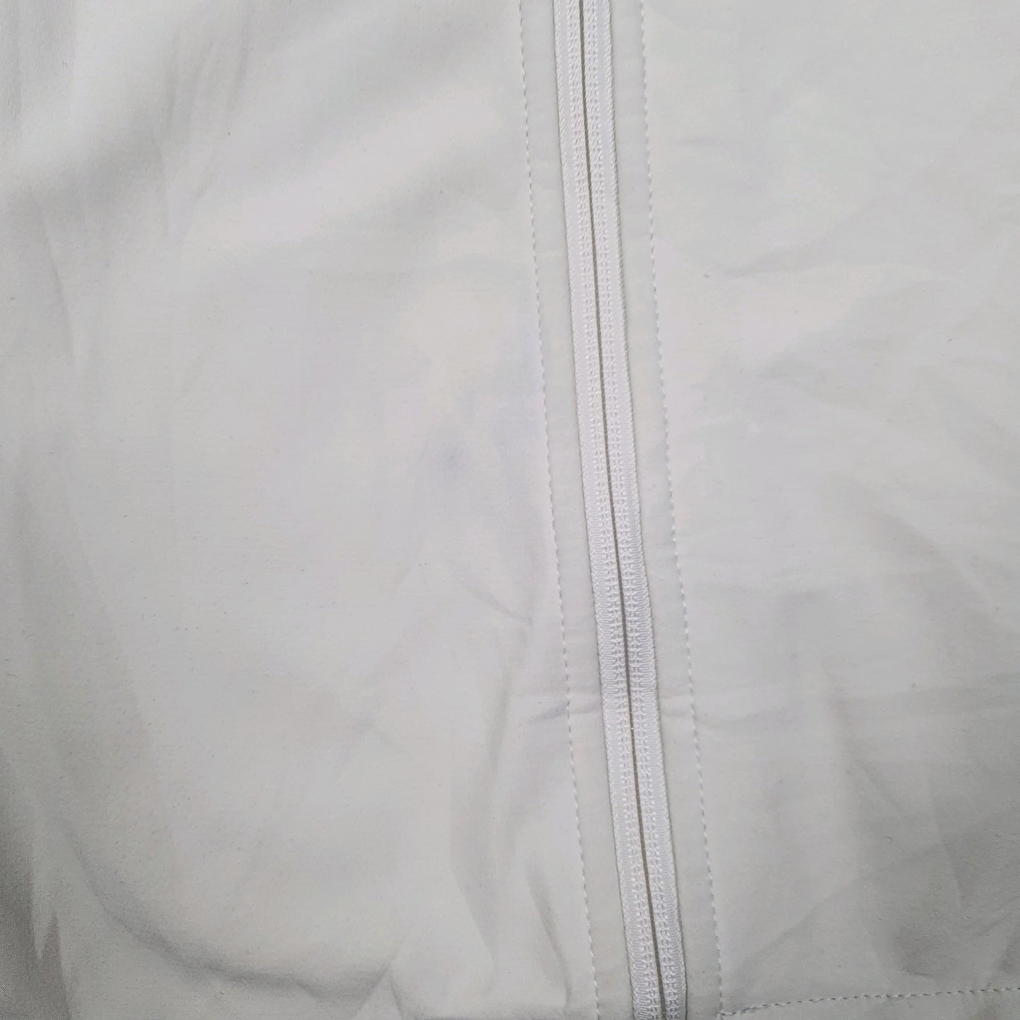 Womens White The North Face Recco Skiing Hooded Hoodie Coat