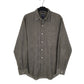 Mens Grey GAP Polka Dot Long Sleeve Shirt