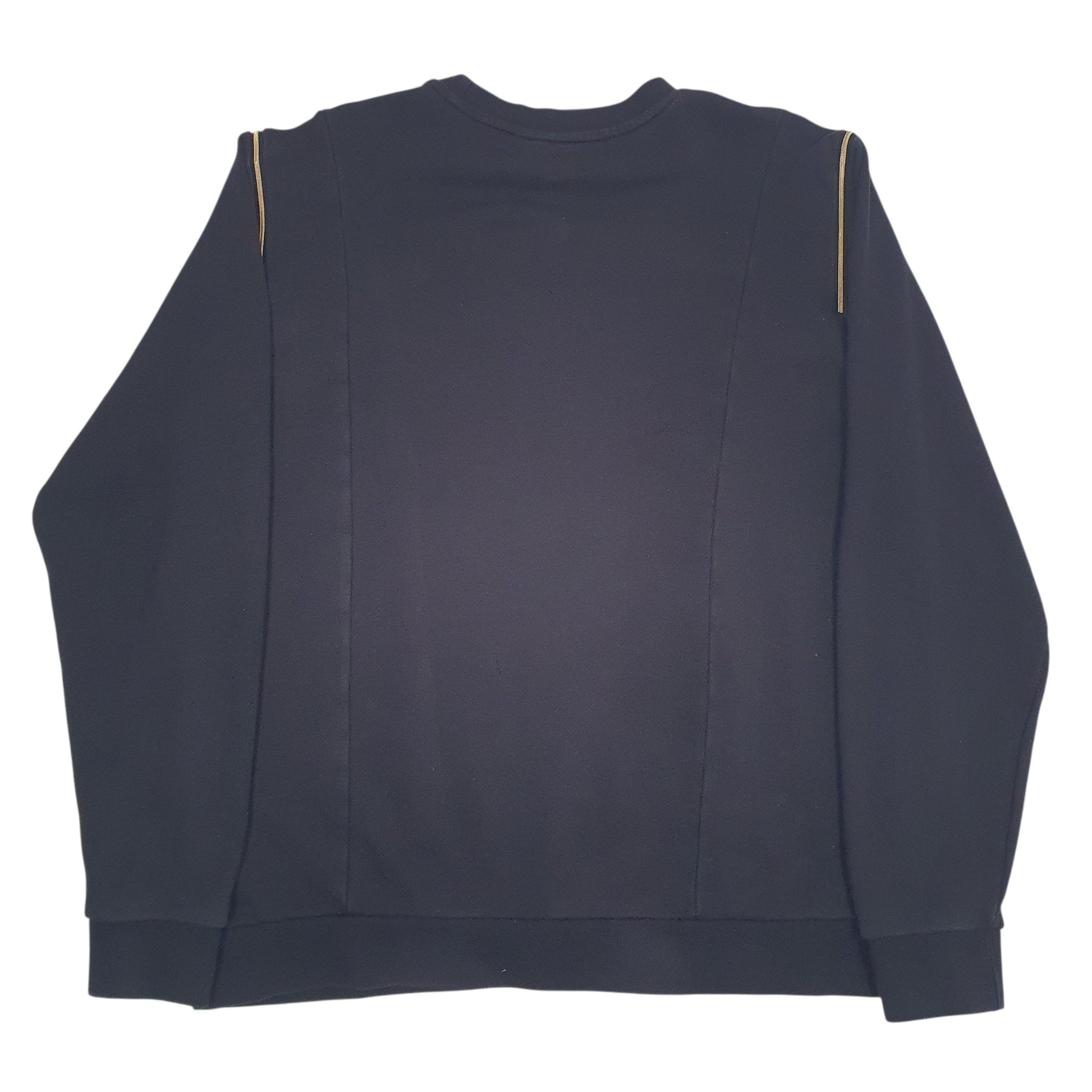 Womens Black Adidas  Crewneck Jumper