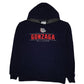 Mens Navy Champion Gonzaga Bulldogs Hoodie Jumper