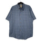 Mens Blue L.L.Bean  Short Sleeve Shirt