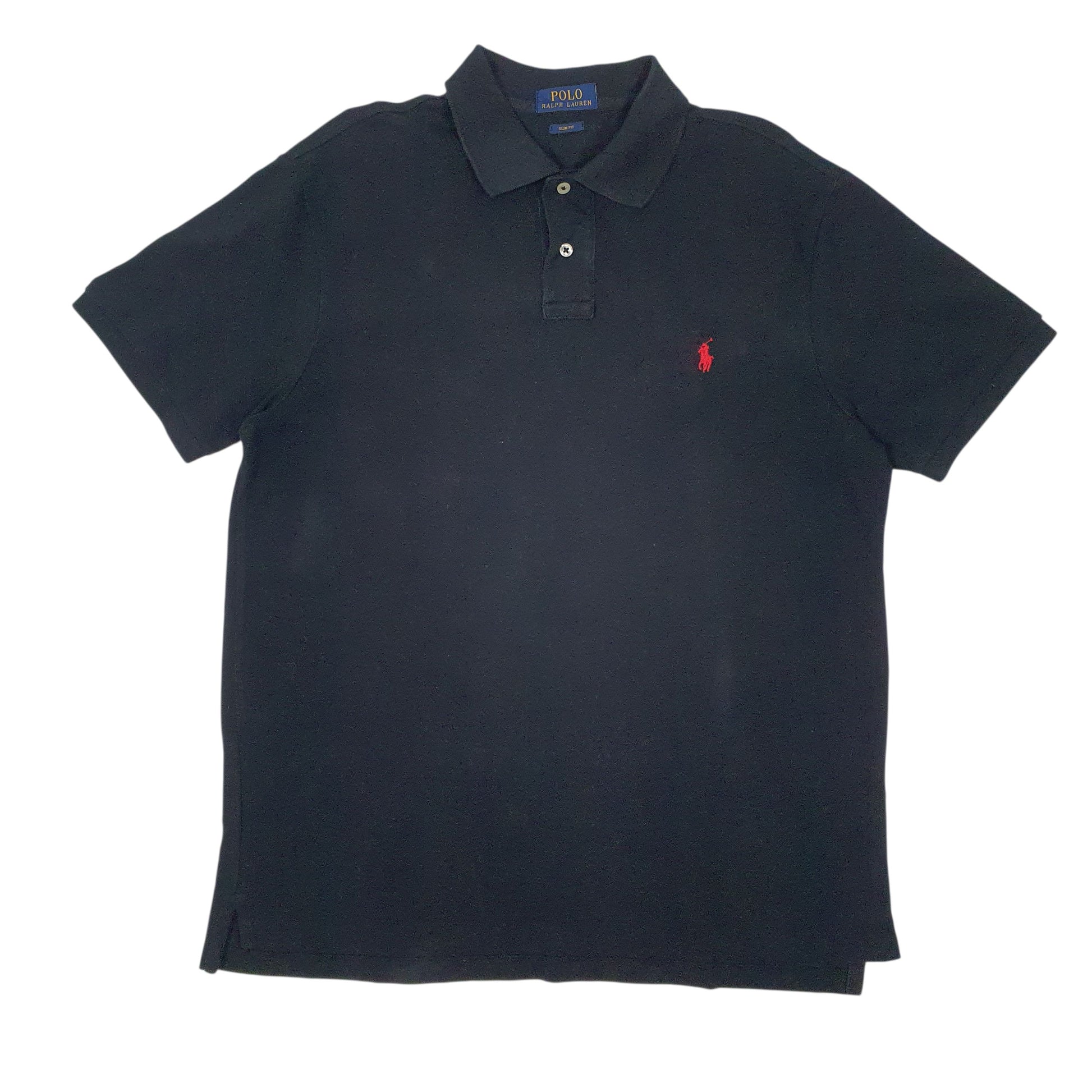 Mens Black Polo Ralph Lauren  Short Sleeve Polo Shirt
