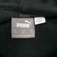 Mens Black Puma Spellout Hoodie Jumper