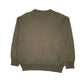 Mens Green Burberry Vintage 90s Crewneck Jumper