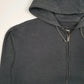 Mens Grey Carhartt Hoodie Full Zip Jumper