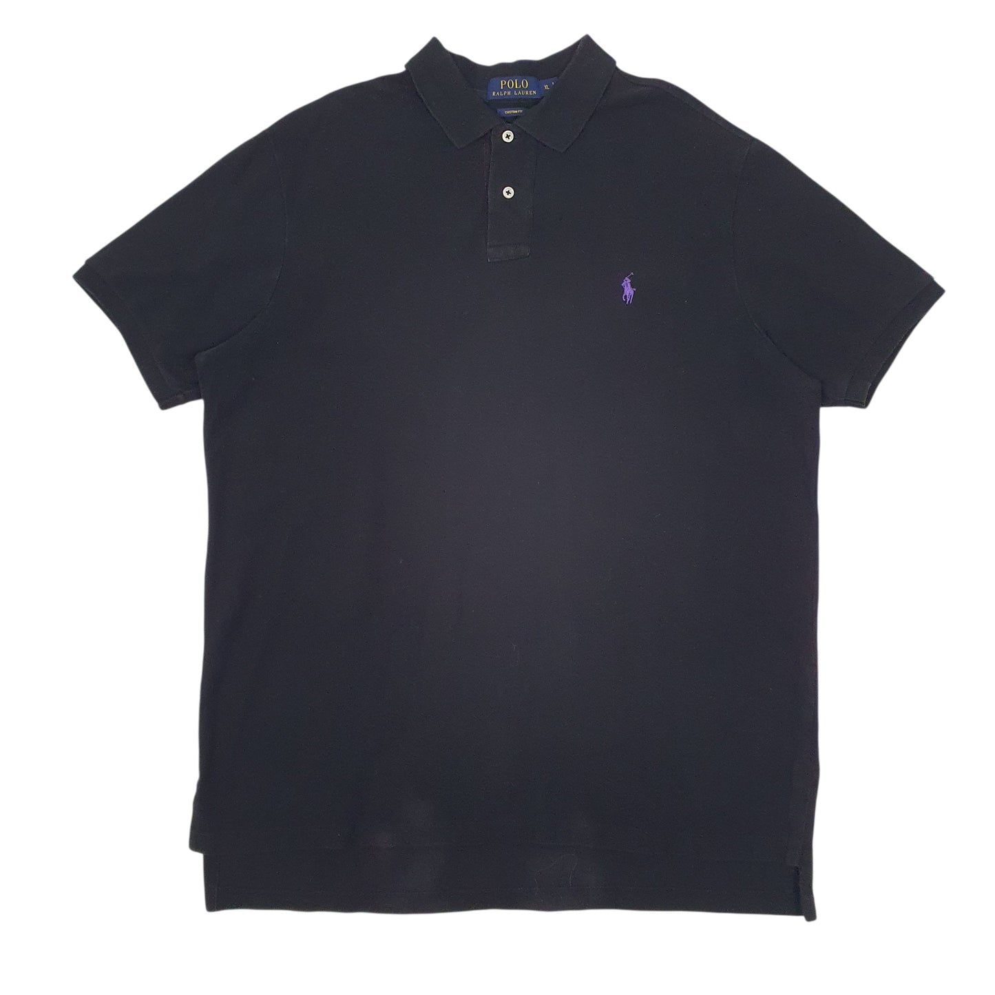 Mens Black Polo Ralph Lauren  Short Sleeve Polo Shirt