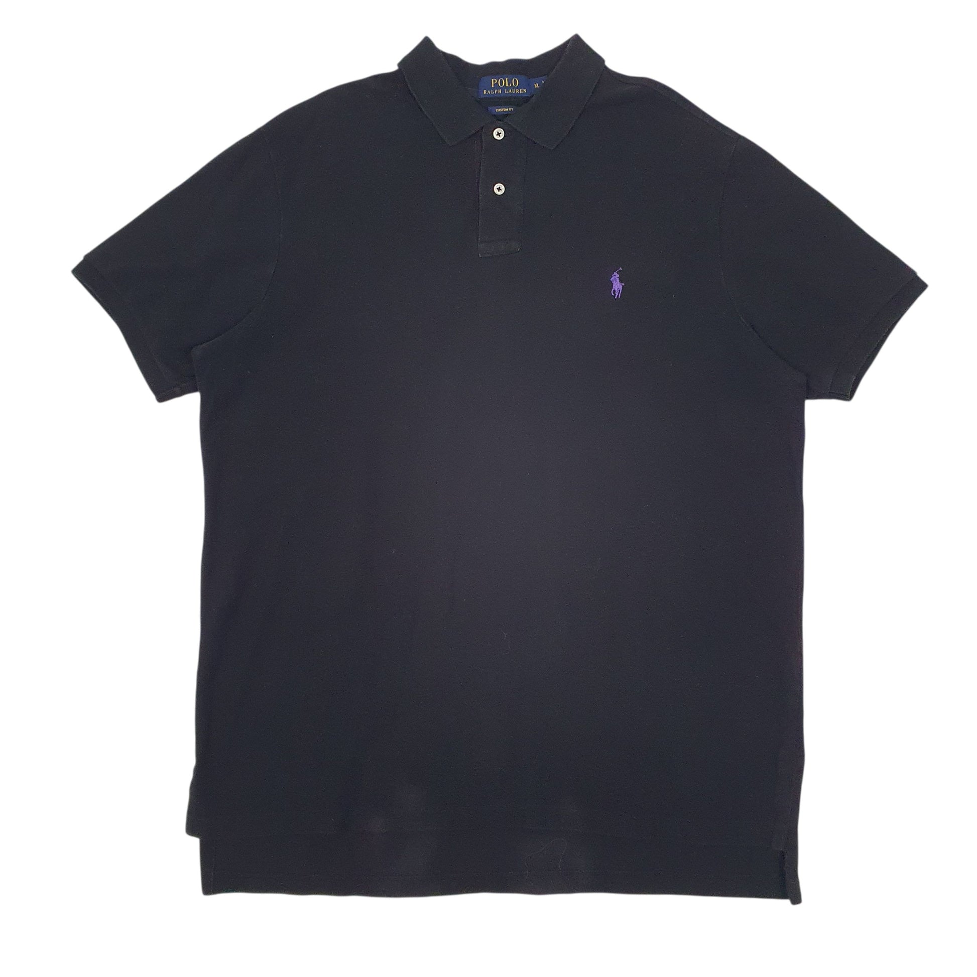 Mens Black Polo Ralph Lauren  Short Sleeve Polo Shirt