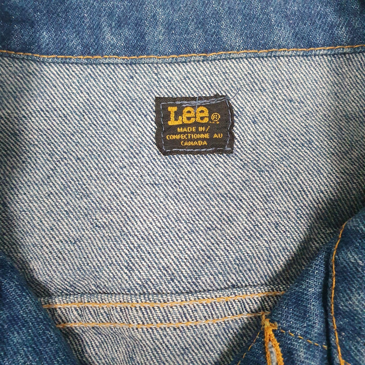 Mens Blue Lee Type 3 Trucker Vintage 90s  Coat