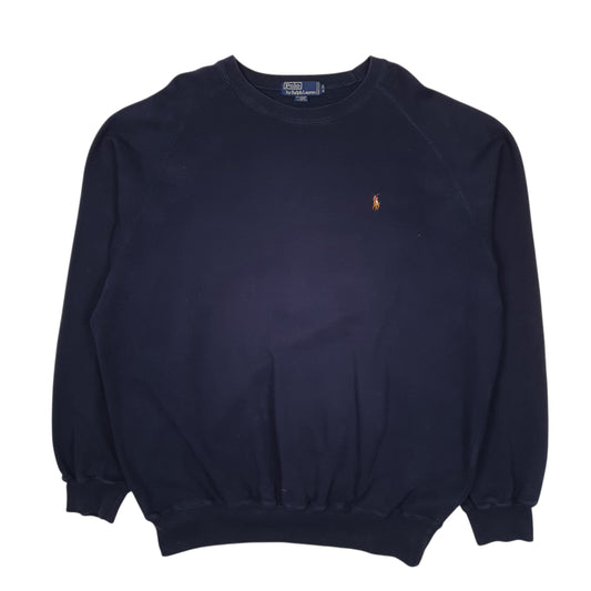 Mens Navy Polo Ralph Lauren  Crewneck Jumper