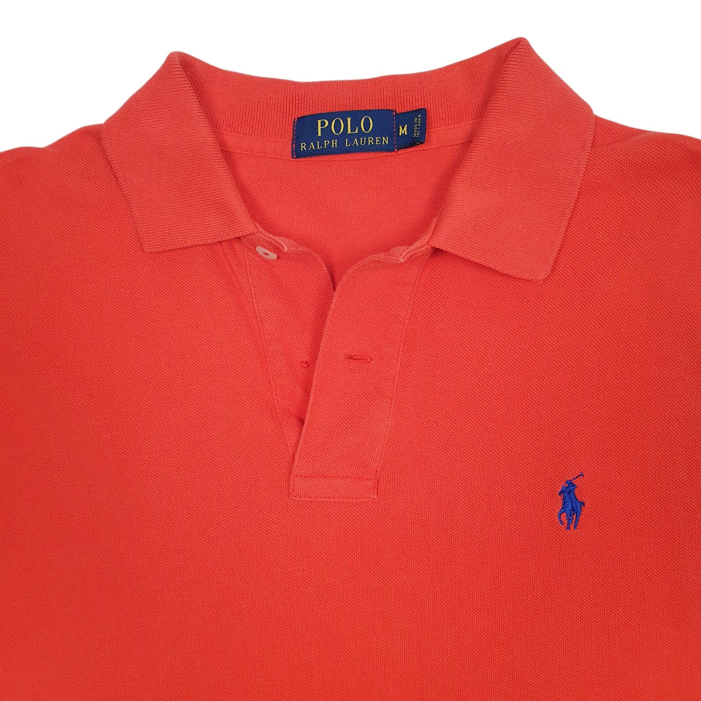 Mens Orange Polo Ralph Lauren   Polo Shirt